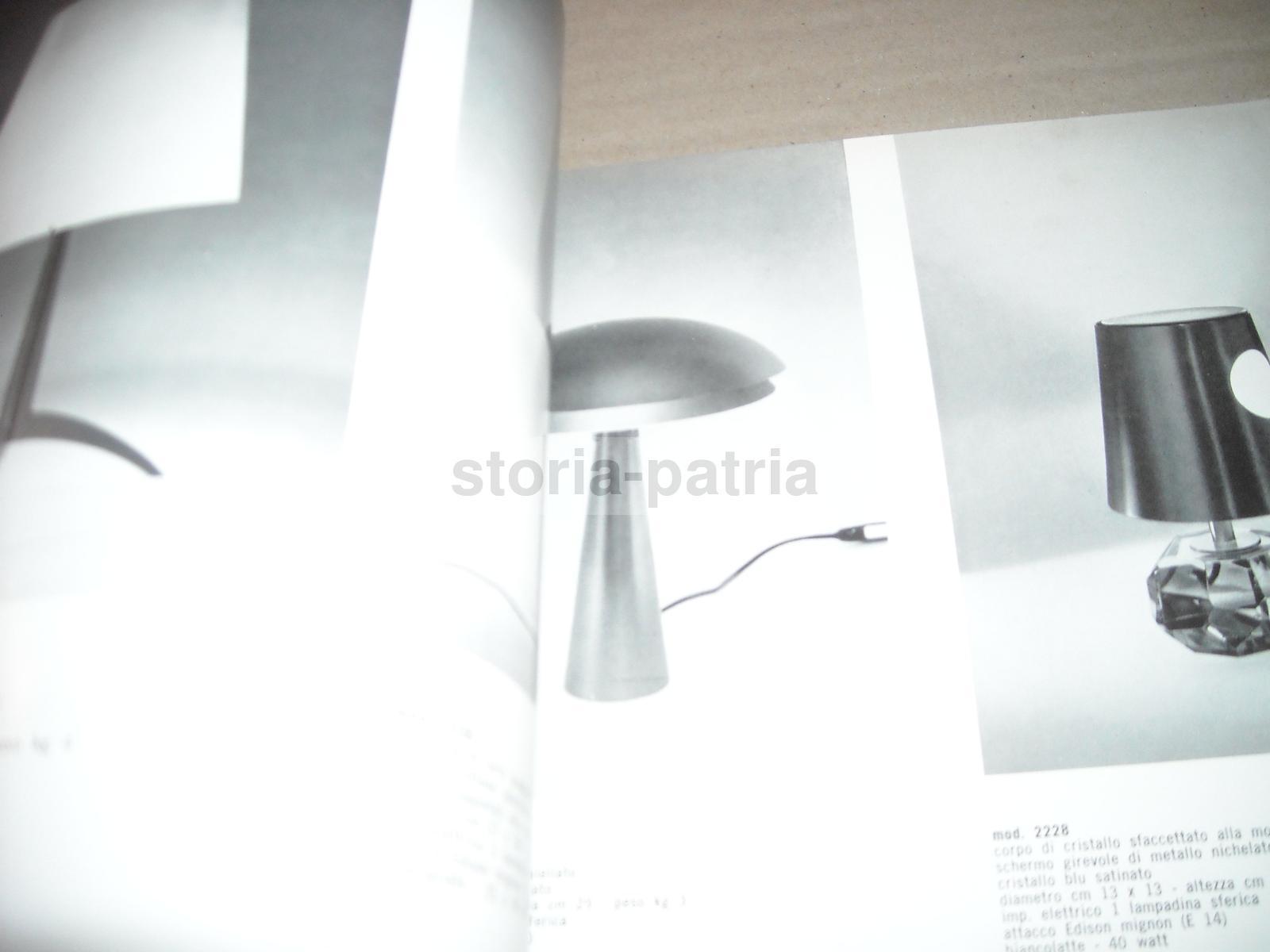 Arte Vetraria, Vetro, Vetri Artistici, Lampade, Cristalli, Fontana Arte, Raro Catalogo immagine 3