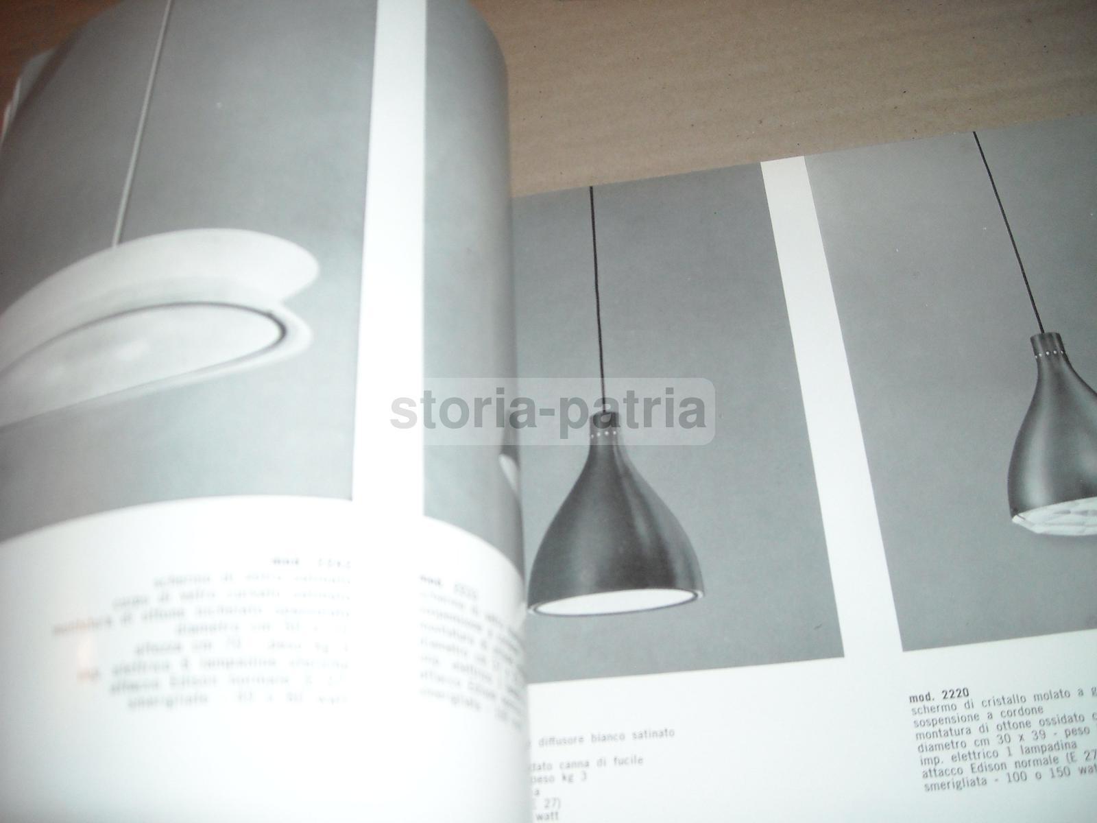 Arte Vetraria, Vetro, Vetri Artistici, Lampade, Cristalli, Fontana Arte, Raro Catalogo immagine 11