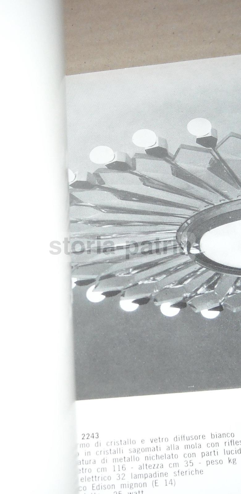 Arte Vetraria, Vetro, Vetri Artistici, Lampade, Cristalli, Fontana Arte, Raro Catalogo immagine 24