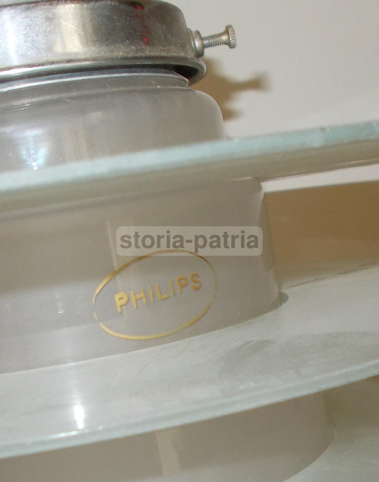 Design, Arti Decorative Del 900, Lampadario d'Epoca, Con Vetri, Era Kalff, Vintage immagine 2