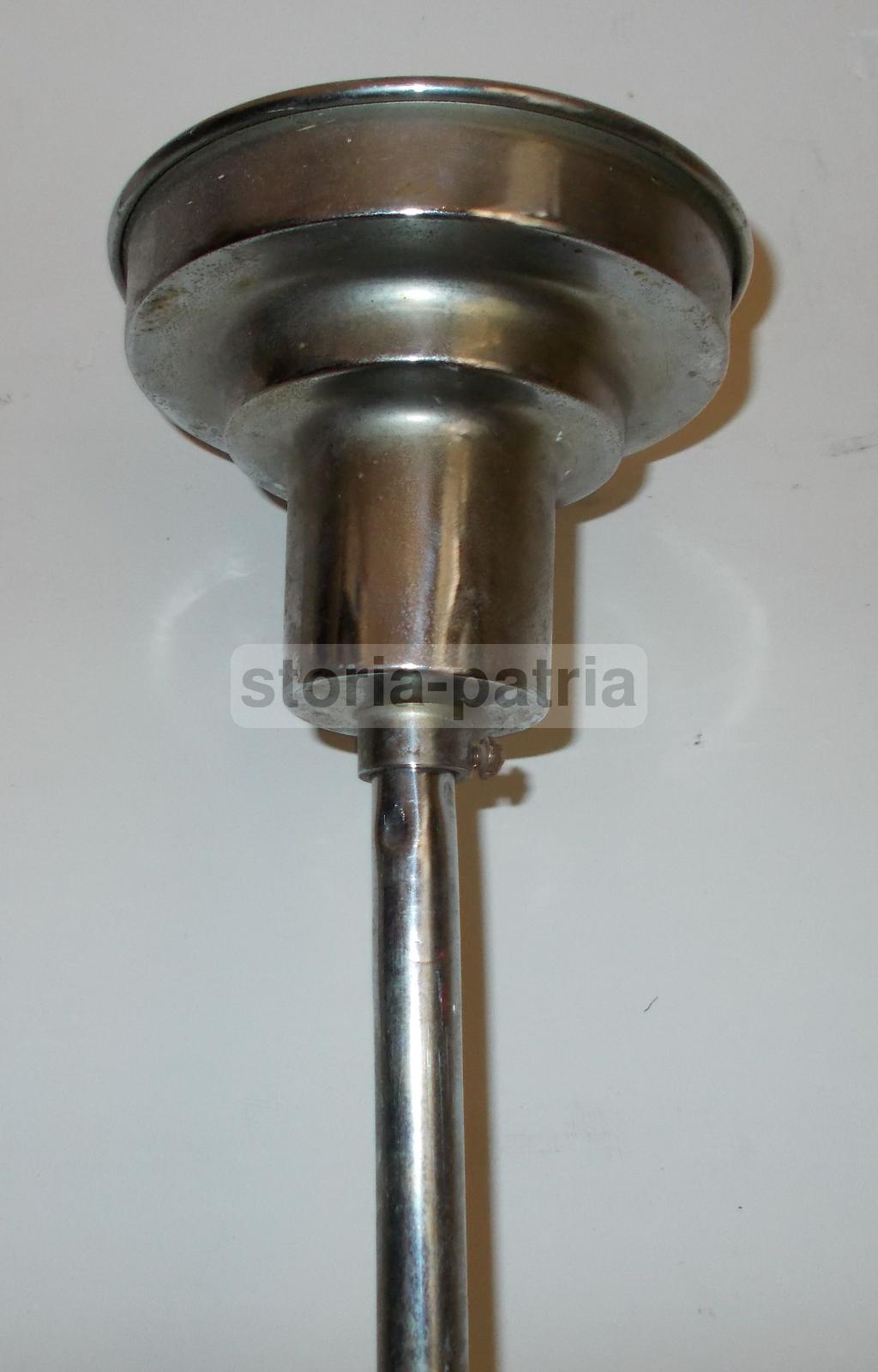 Design, Arti Decorative Del 900, Lampadario d'Epoca, Con Vetri, Era Kalff, Vintage immagine 5