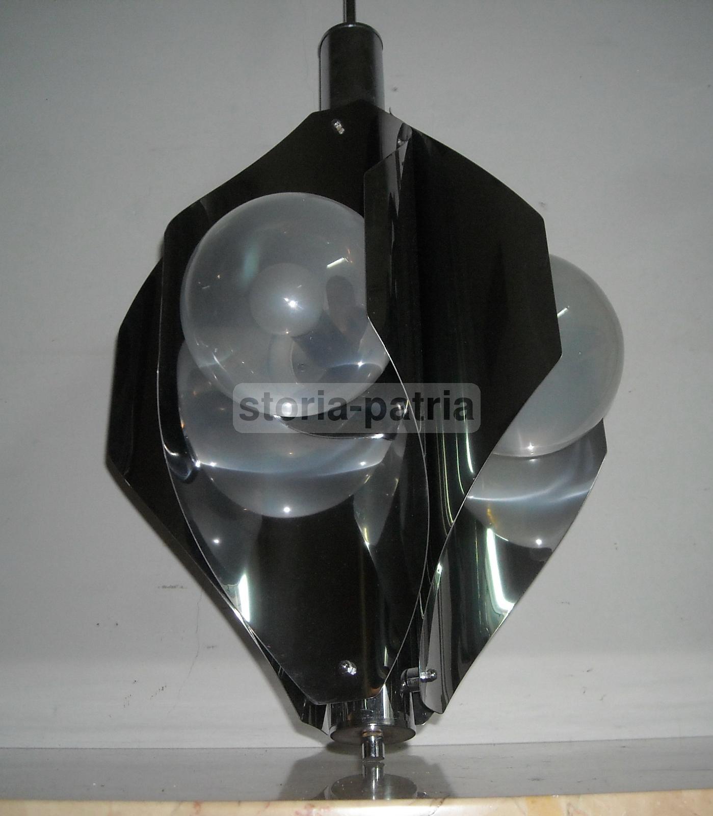 Design, Modernariato, Inusuale Lampadario d'Epoca, Decorativo, Da Collezione, Utile immagine 3