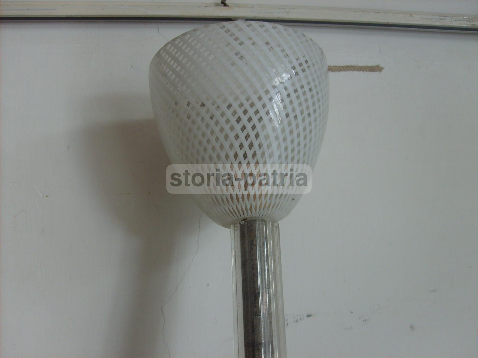Design, Modernariato, Lampadario Sospensione, Decorativo Complemento Darredo, Vetro immagine 4