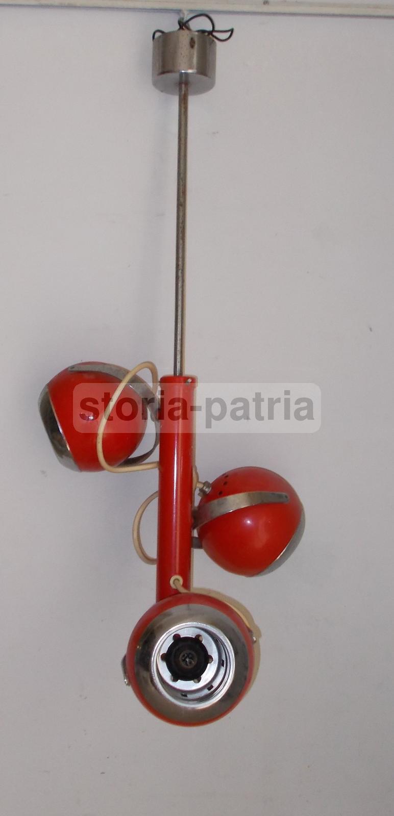 Inusuale Artistica Lampada, Modernariato, Design, Decorativo Lampadario d'Epoca immagine 1