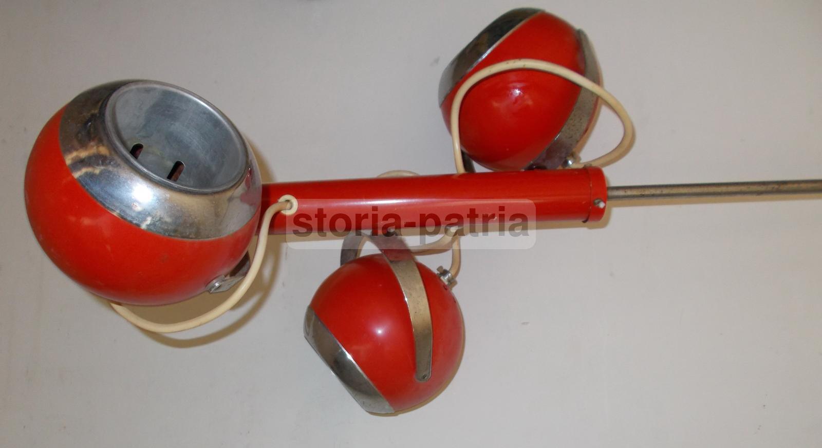 Inusuale Artistica Lampada, Modernariato, Design, Decorativo Lampadario d'Epoca immagine 3