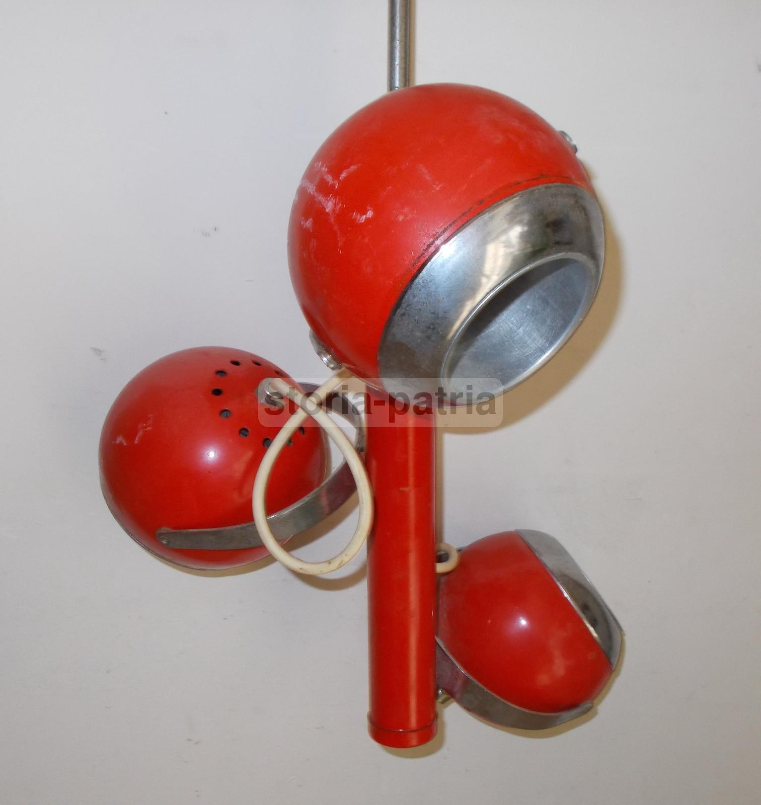 Inusuale Artistica Lampada, Modernariato, Design, Decorativo Lampadario d'Epoca immagine 5