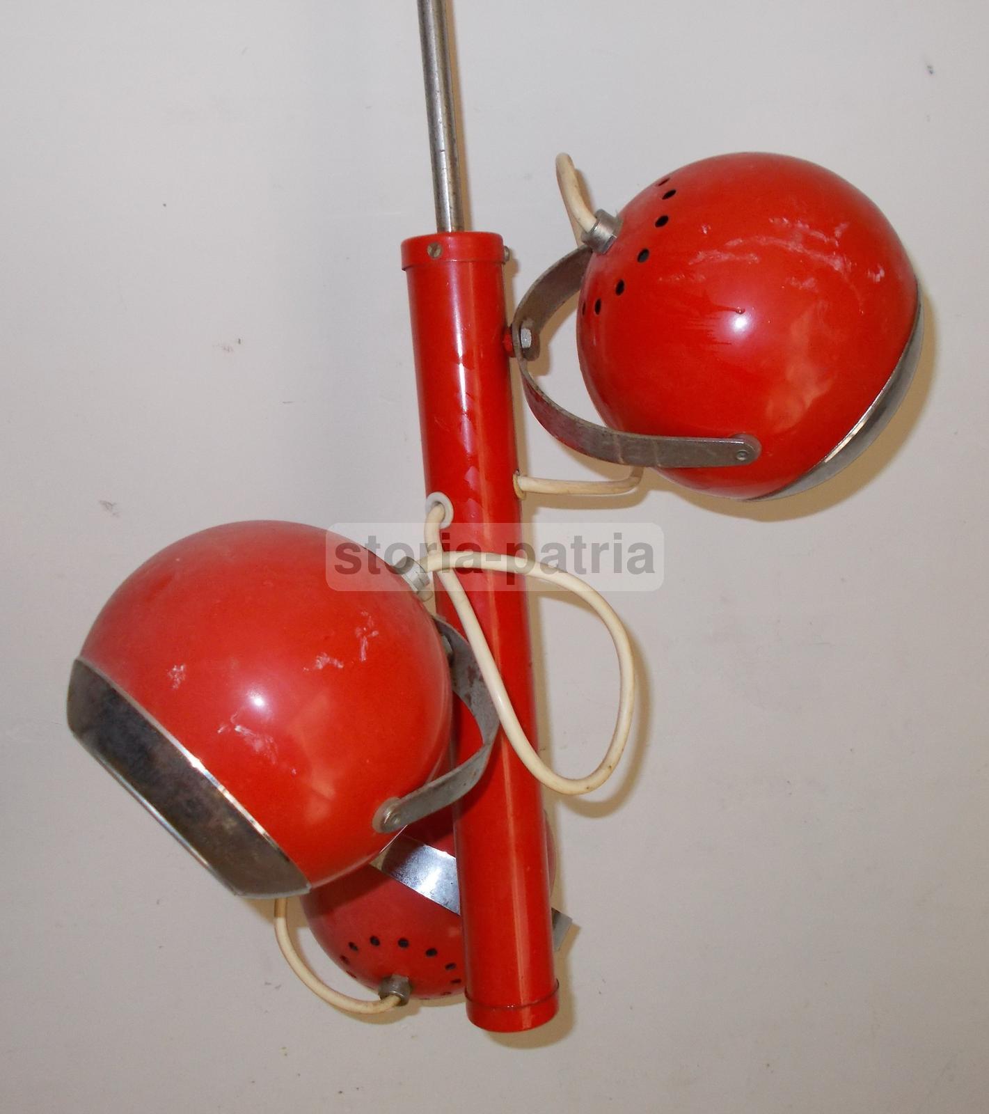 Inusuale Artistica Lampada, Modernariato, Design, Decorativo Lampadario d'Epoca immagine 6