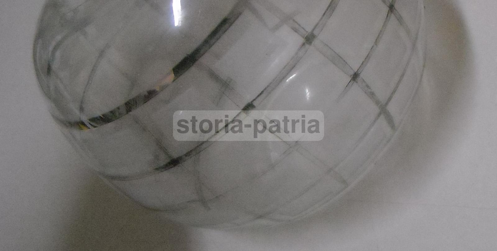 Lampade d'Epoca, Lampadari, Utilissima Coppa In Vetro, Artistico Decoro Esterno immagine 6