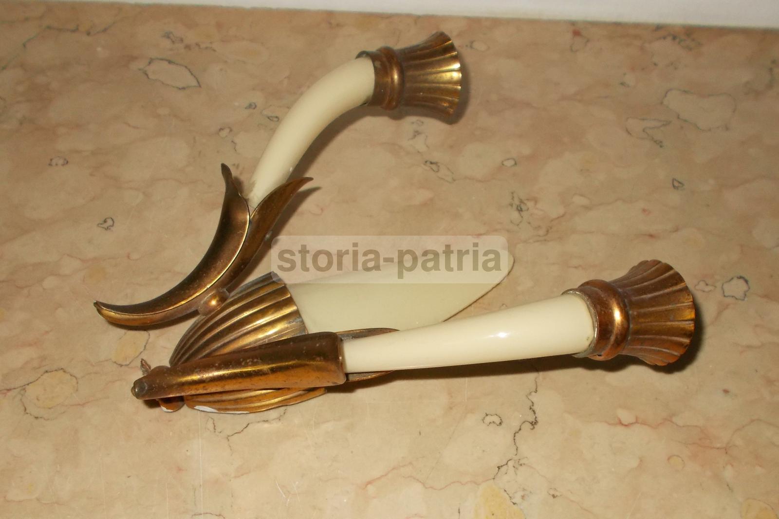 Modernariato, Design, Bella E Decorativa Applique, Lampada Da Collezione, Era Ponti immagine 2