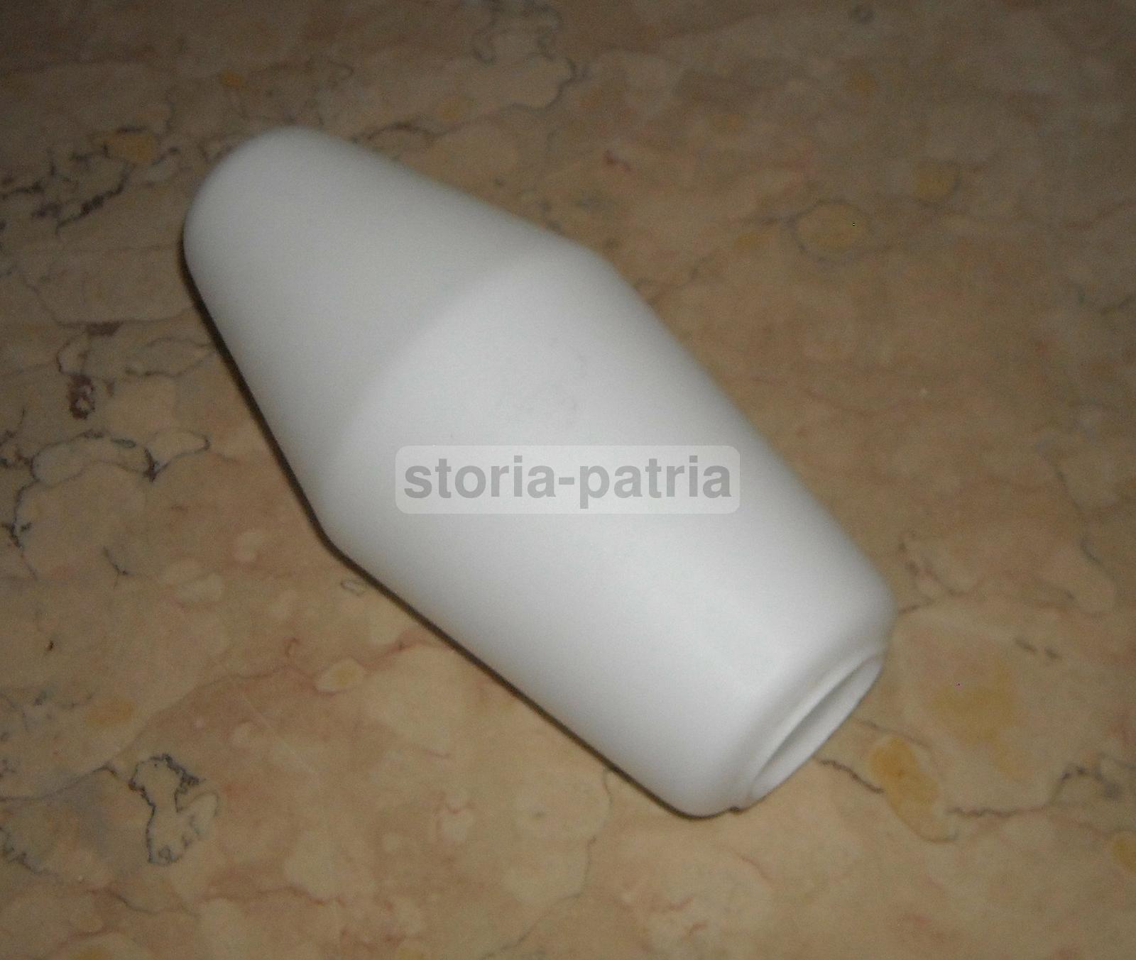 Modernariato, Design, Coppa Per Lampada, Vetro d'Epoca, Utile, Opalescente, Bianca immagine 4