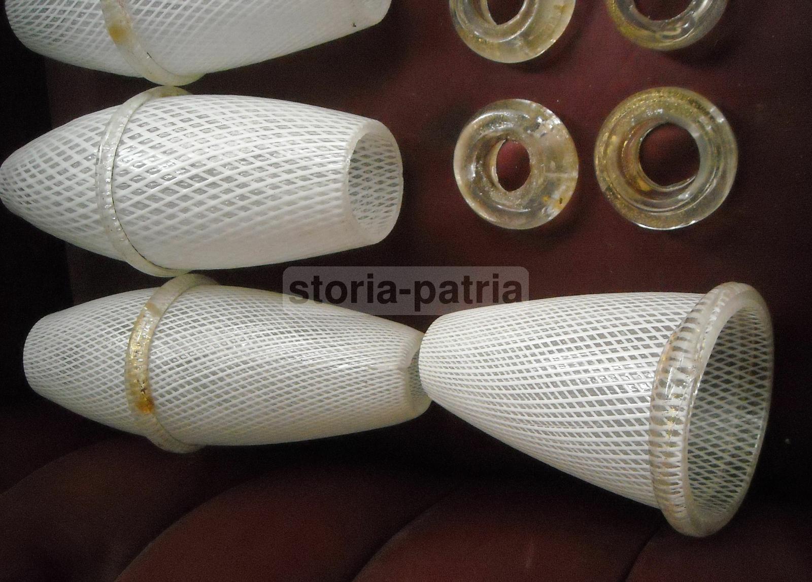 Modernariato, Design, Decorativa Lampada d'Epoca, Piantana In Vetro, Utilissima immagine 2