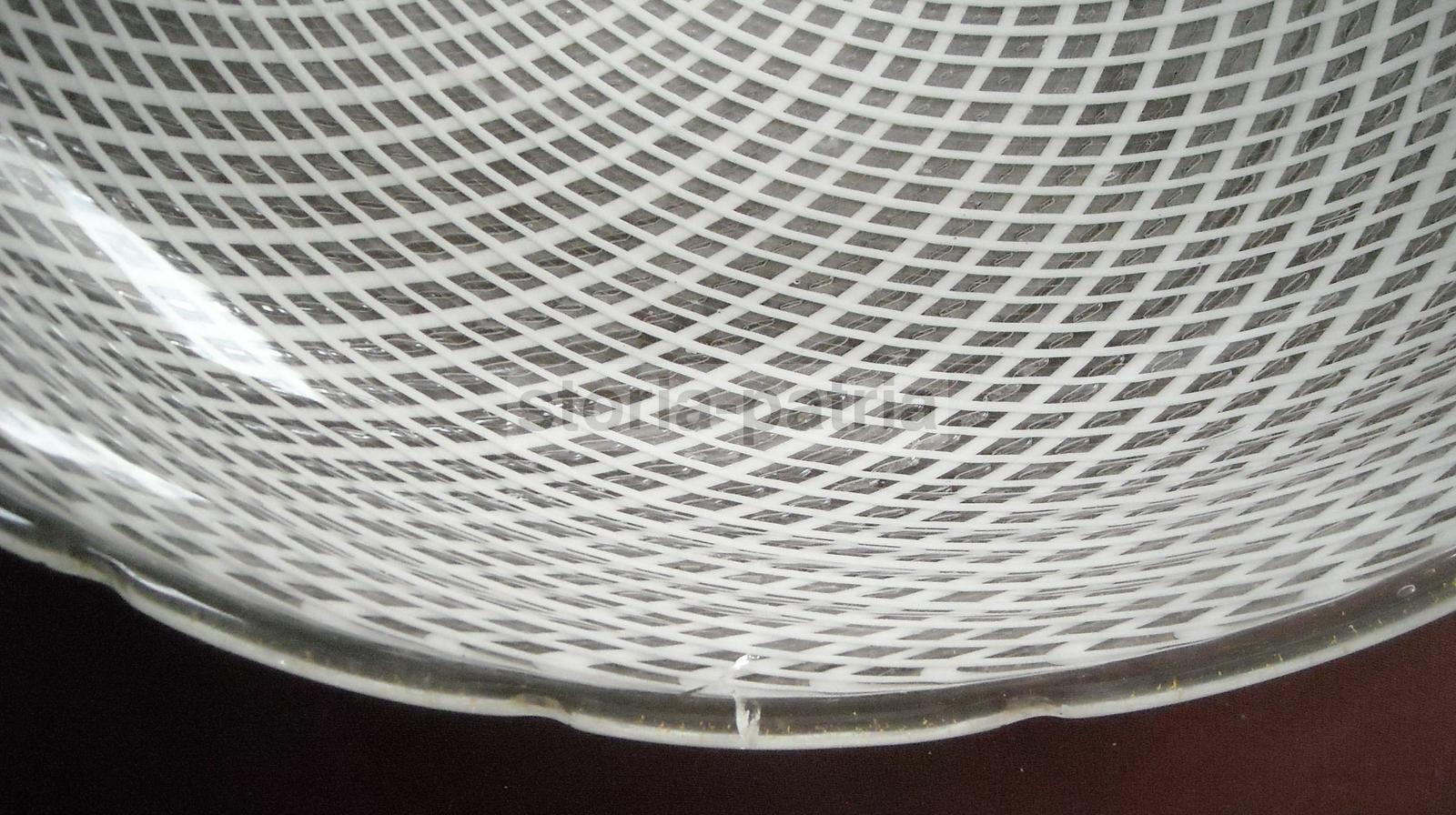 Modernariato, Design, Decorativa Lampada d'Epoca, Piantana In Vetro, Utilissima immagine 6