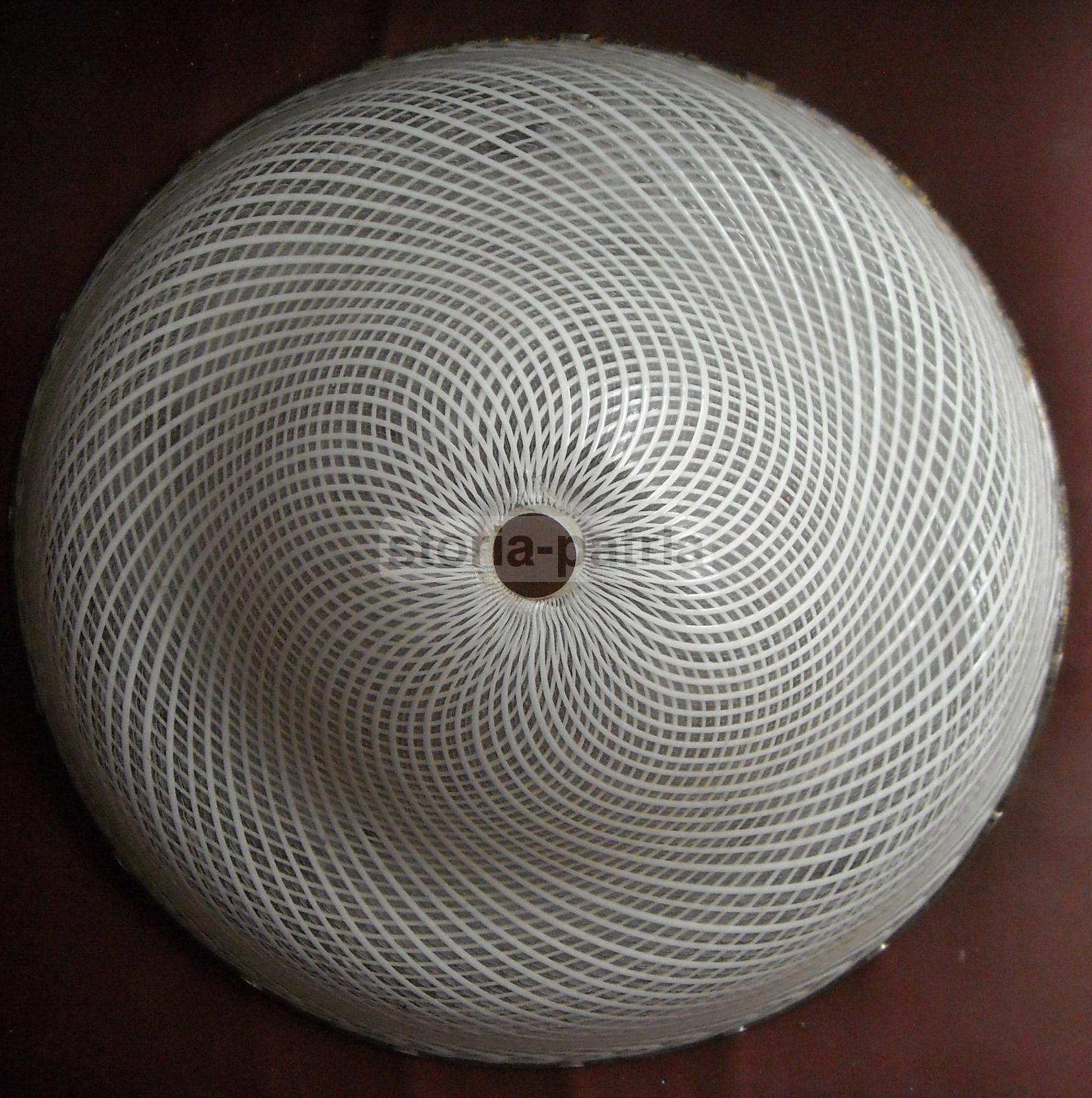 Modernariato, Design, Decorativa Lampada d'Epoca, Piantana In Vetro, Utilissima immagine 7