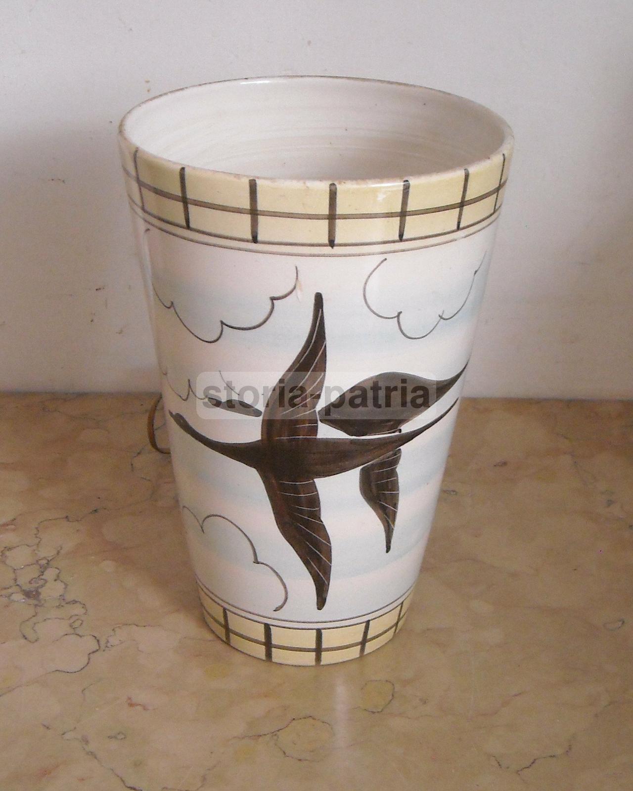 Modernariato, Design, Inusuale Artistica Lampada, Ceramica Pubblicitaria, Bari, 900 immagine 3