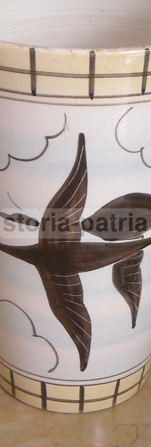 Modernariato, Design, Inusuale Artistica Lampada, Ceramica Pubblicitaria, Bari, 900 immagine 4