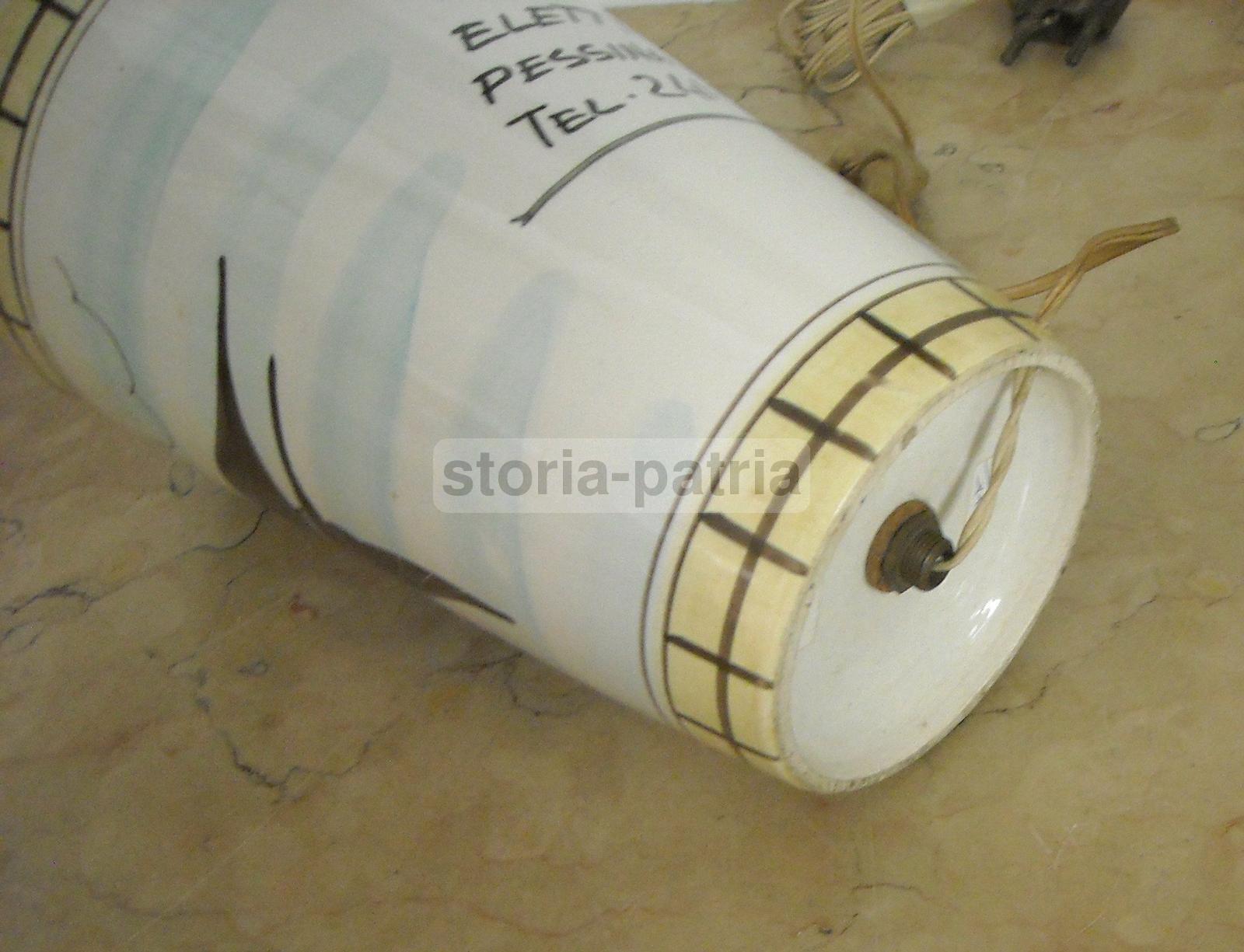 Modernariato, Design, Inusuale Artistica Lampada, Ceramica Pubblicitaria, Bari, 900 immagine 8