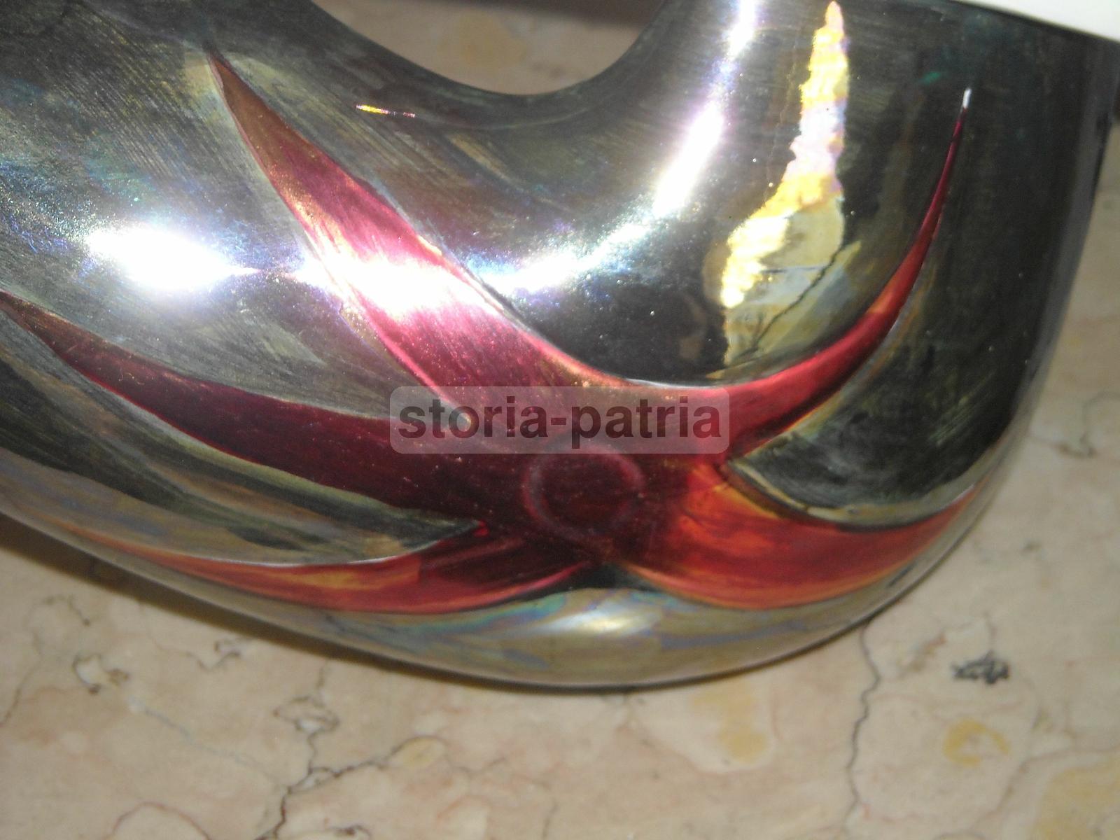 Modernariato, Design, Inusuale Artistico Lampadario, Marostica, Alcyone, Ceramica immagine 14