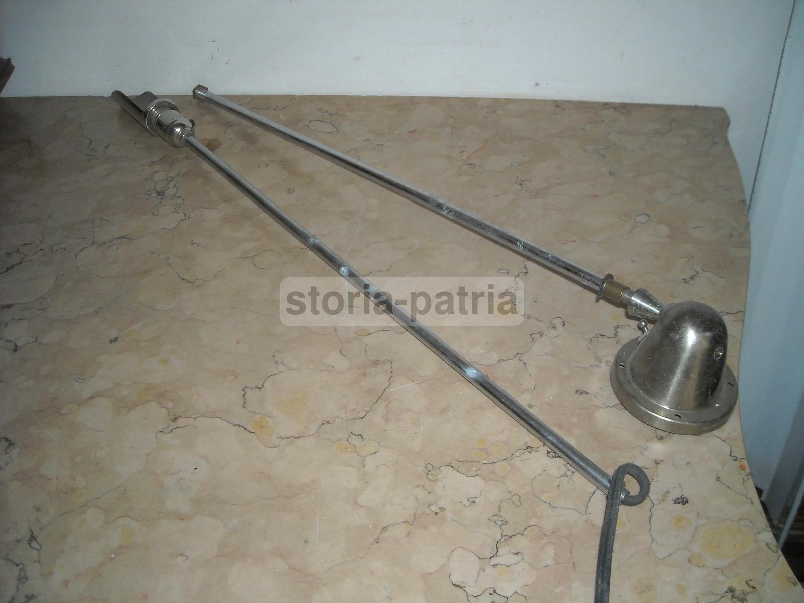 Modernariato, Design, Inusuale Lampada A Stelo, Cromata, Decorativa, Da Collezione immagine 6
