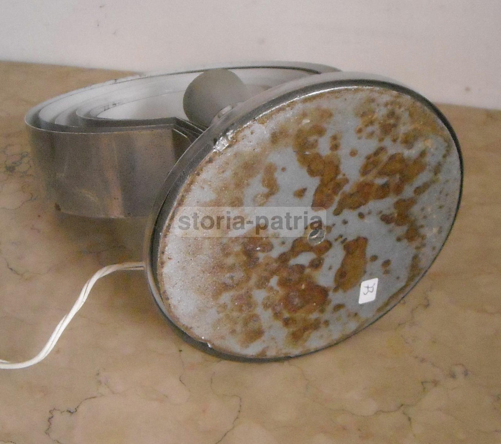 Modernariato, Design, Inusuale Suggestiva Lampada Da Tavolo, Lamelle Orientabili immagine 8