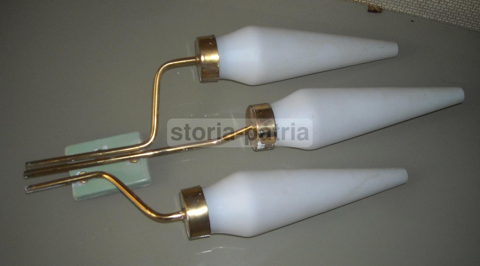 Modernariato, Design, Lampada Da Collezione, Decorativa Applique, Anni 50 60, Utile immagine 1
