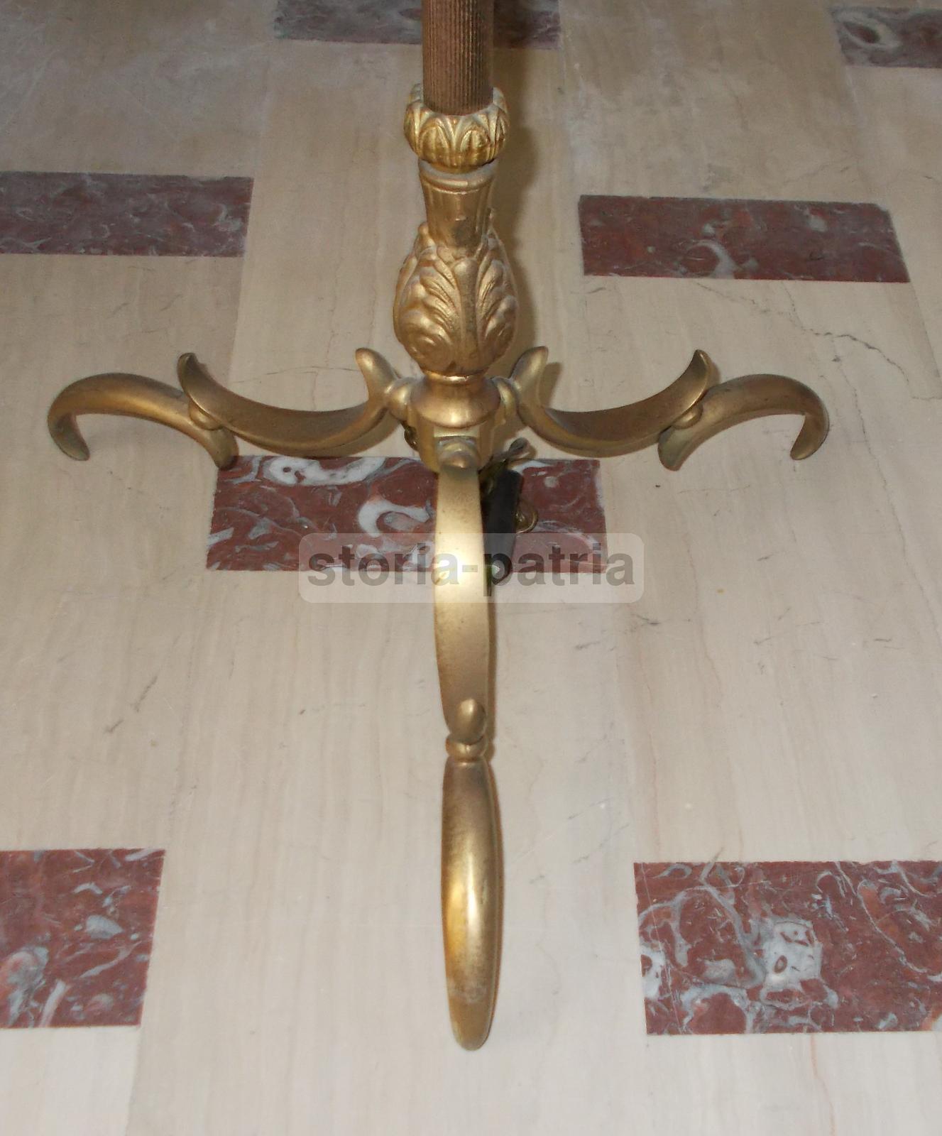 Modernariato, Design, Stilizzata Decorativa Lampada Piantana, Decorativa, Con Vetri immagine 10