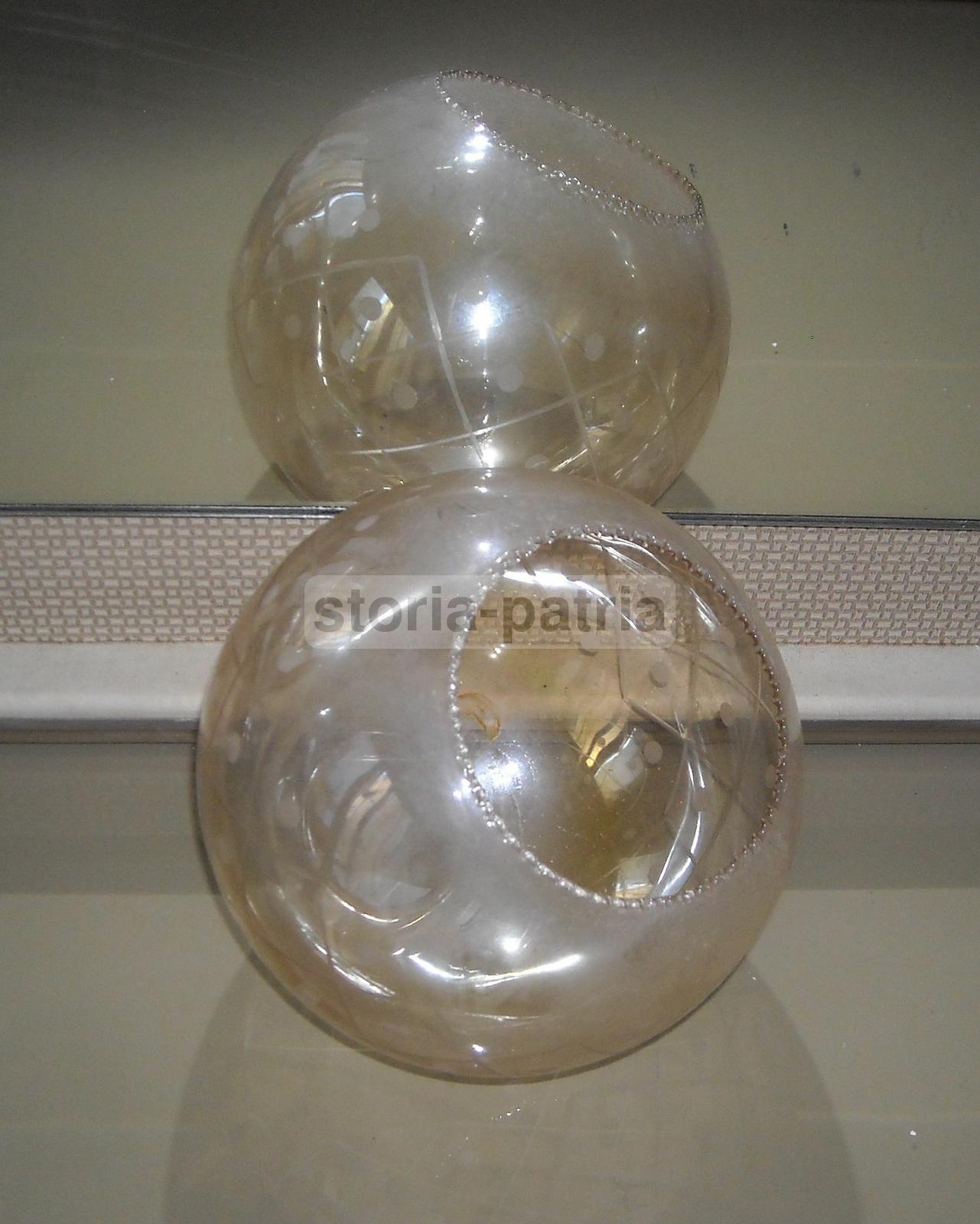 Modernariato, Design, Vetro Inciso, Coppa Per Lampada O Lampadario, Utilissima immagine 2