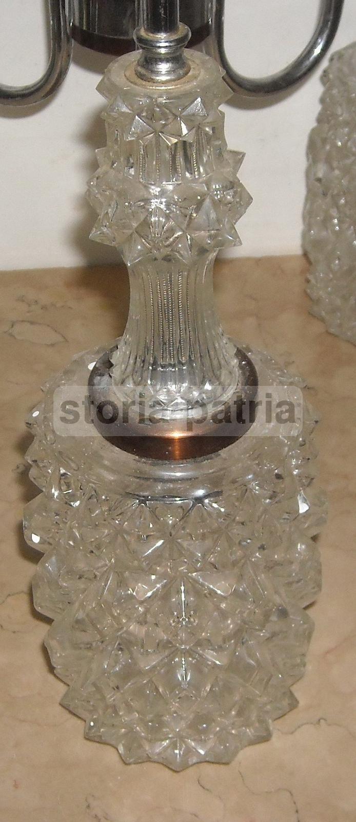 Suggestivo Lampadario d'Epoca, Modernariato, Design, Magnifici Vetri, Decorativo immagine 13