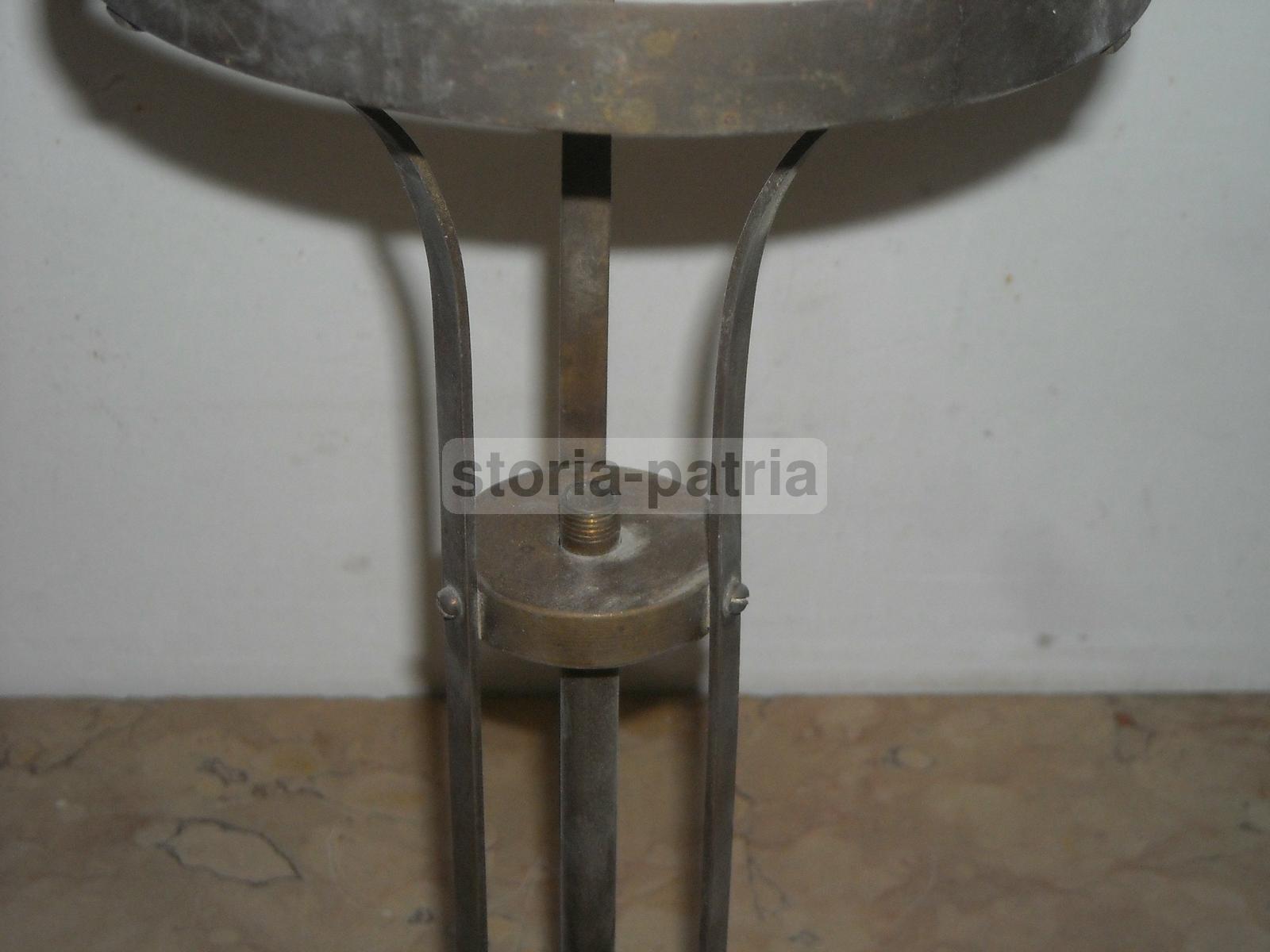 Utile Base Per Lampada, Decorativa, Stilizzato Soprammobile d'Epoca, Ottone, Liberty immagine 2