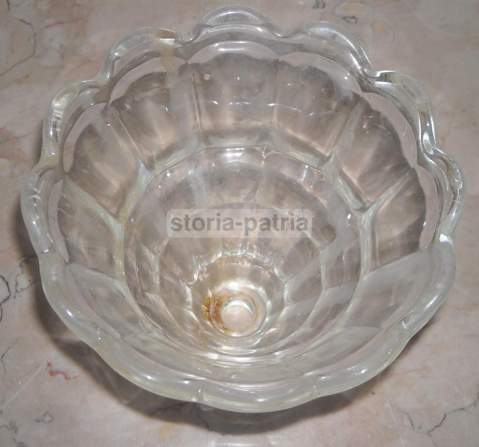 Vetro Da Collezione, Utile Coppa Per Lampada O Lampadario O Applique, d'Epoca, 900 immagine 9